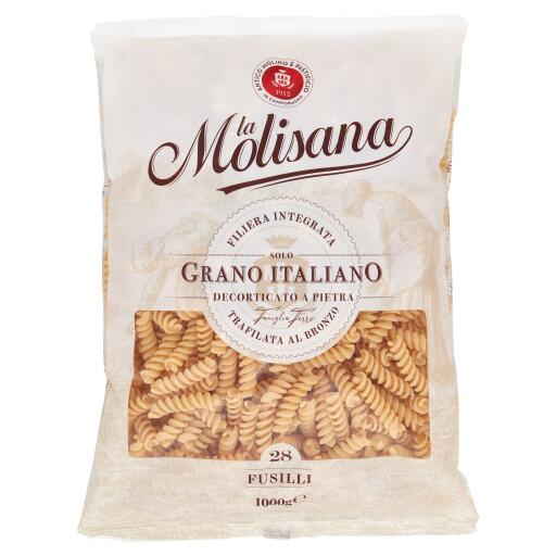 Fusilli n°28 trafilati al bronzo pasta di semola di grano duro 1Kg La Molisana