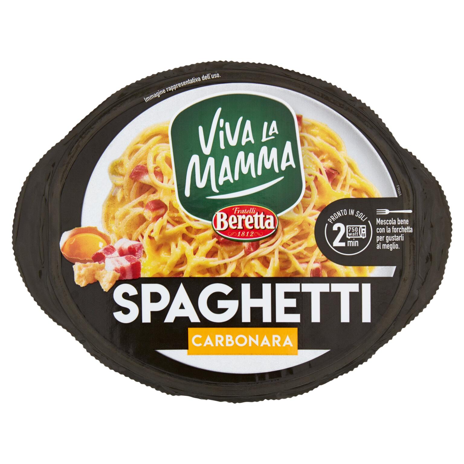 Spaghetti Carbonara 220g Viva la Mamma