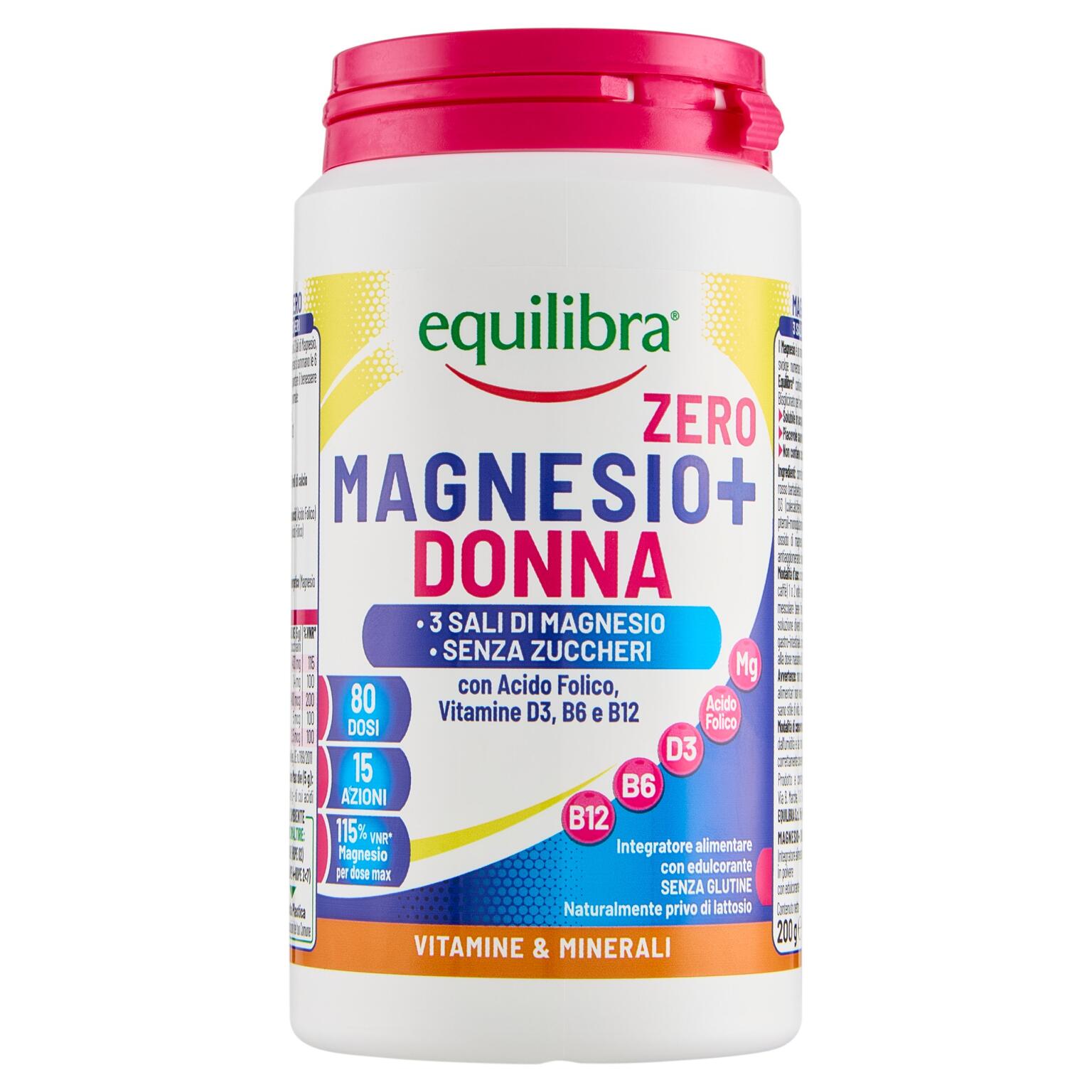 Magnesio Assoluto donna da 150g 60dosi