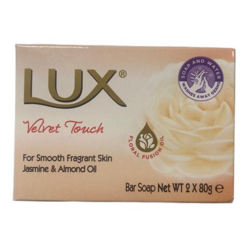 Saponette 2x80g white Lux
