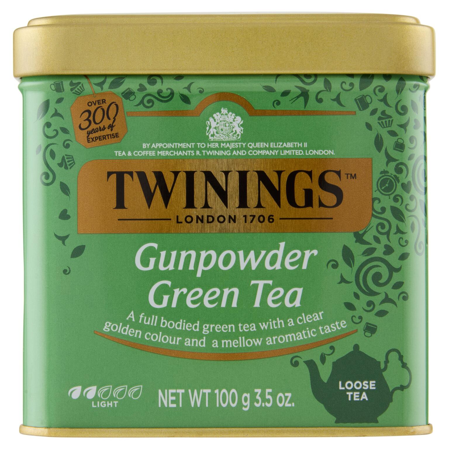 Twinings tè pure green latta 100g