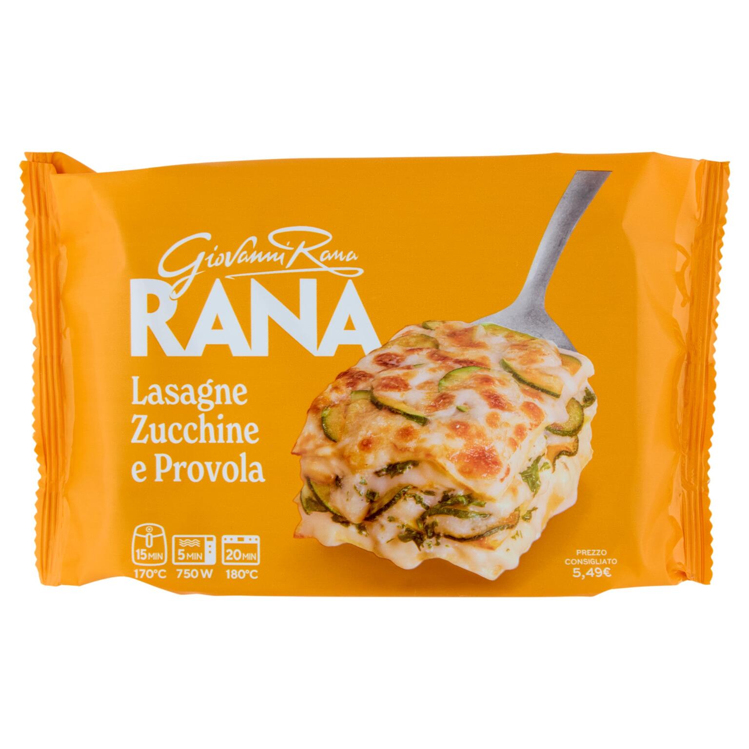 Lasagne zucchine e provola 350g, Rana