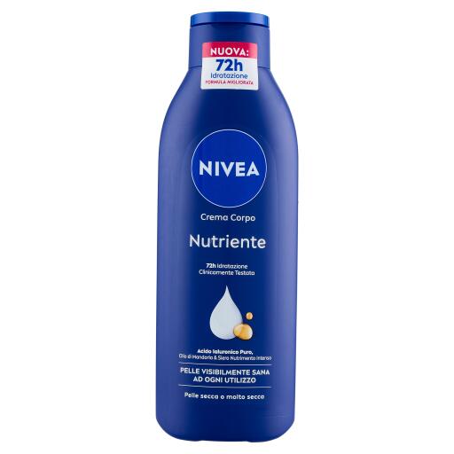 Crema corpo nutriente pelle secca olio di mandorla 250ml Nivea