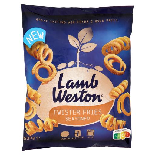 Patate Twister Seasoned 600g