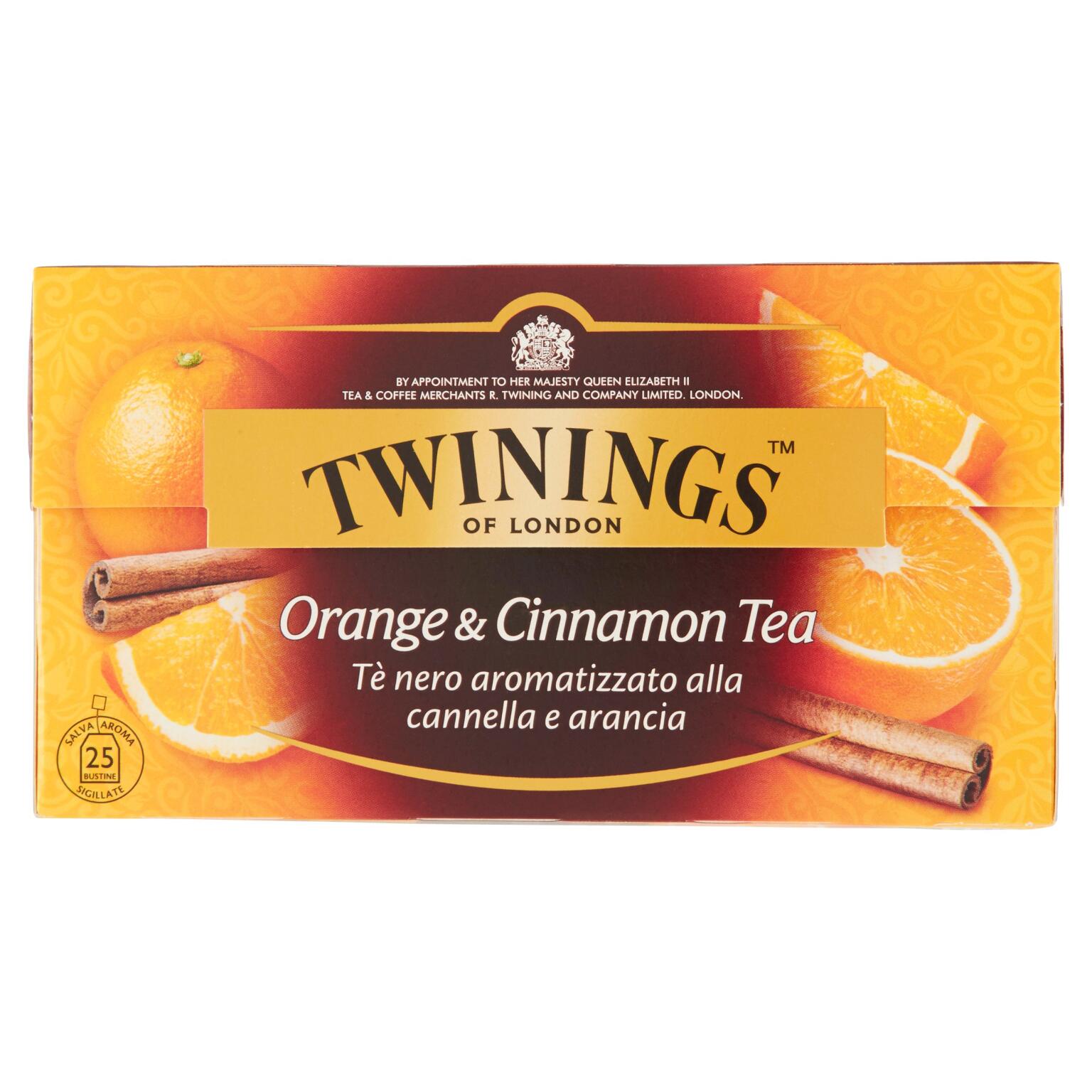 Twinings tè arancia e cannella 25 filtri