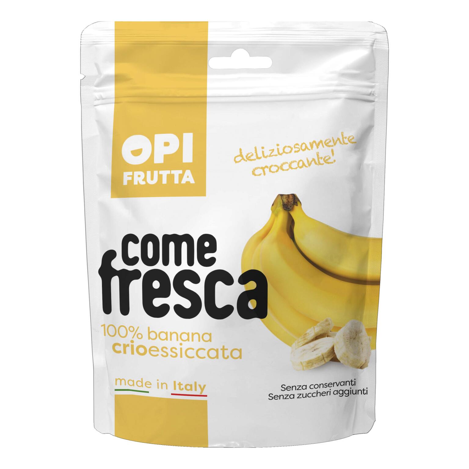 Banana snack 22g frutta crioessiccata