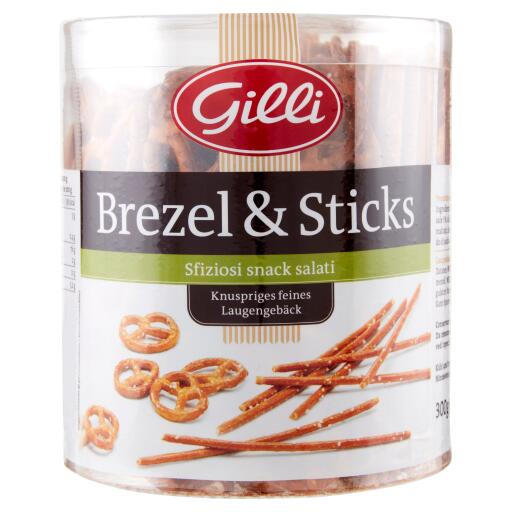 Antipasto Brezel e sticks 300g Gilli