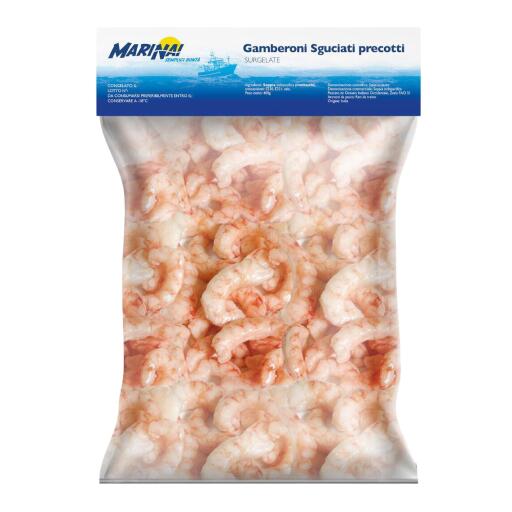 Code gamberone scottate surgelate 31/40 da 400g Marinai