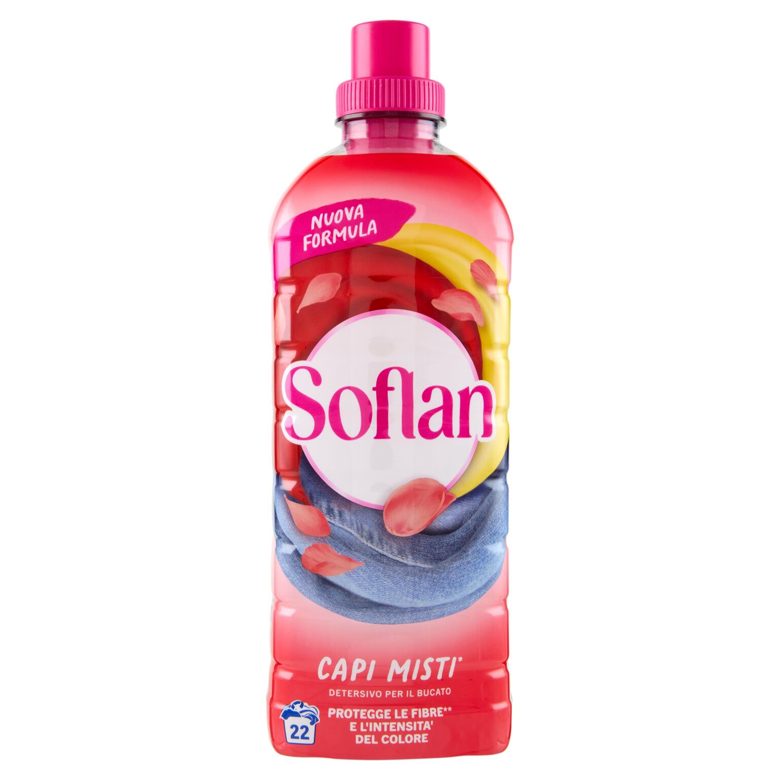 Soflan liquido capi colorati 900ml