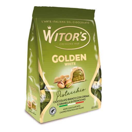 Boero Cioccolato Bianco con crema e granella di Pistacchio 200g Witor's