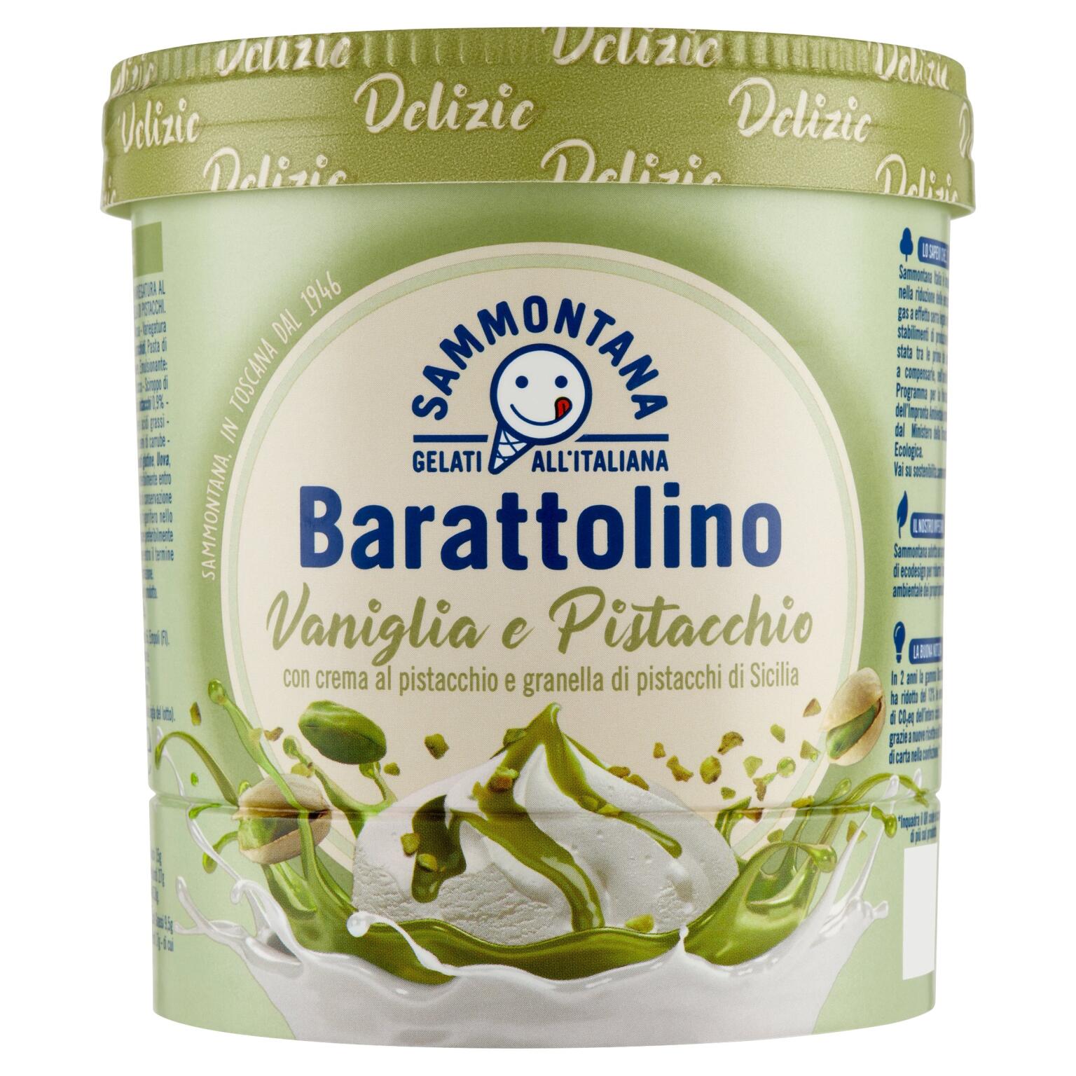 Barattolino Le Delizie pistacchio 500g Sammontana