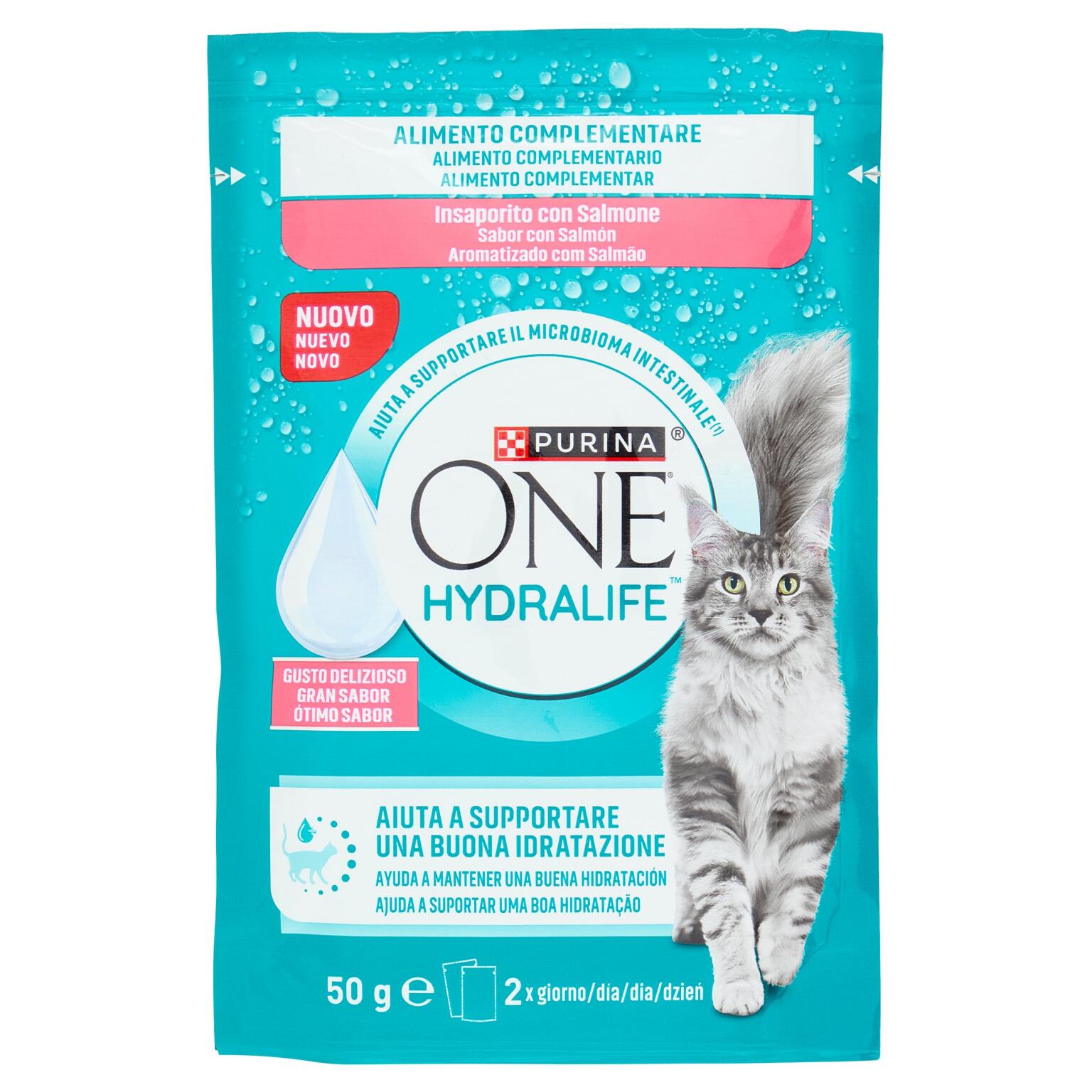 Purina one cat Hydralife 50g Salmone