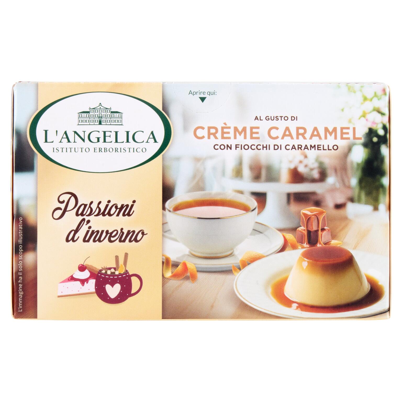Tisana Passione d'inverno Creme Caramel da 15 filtri L'angelica