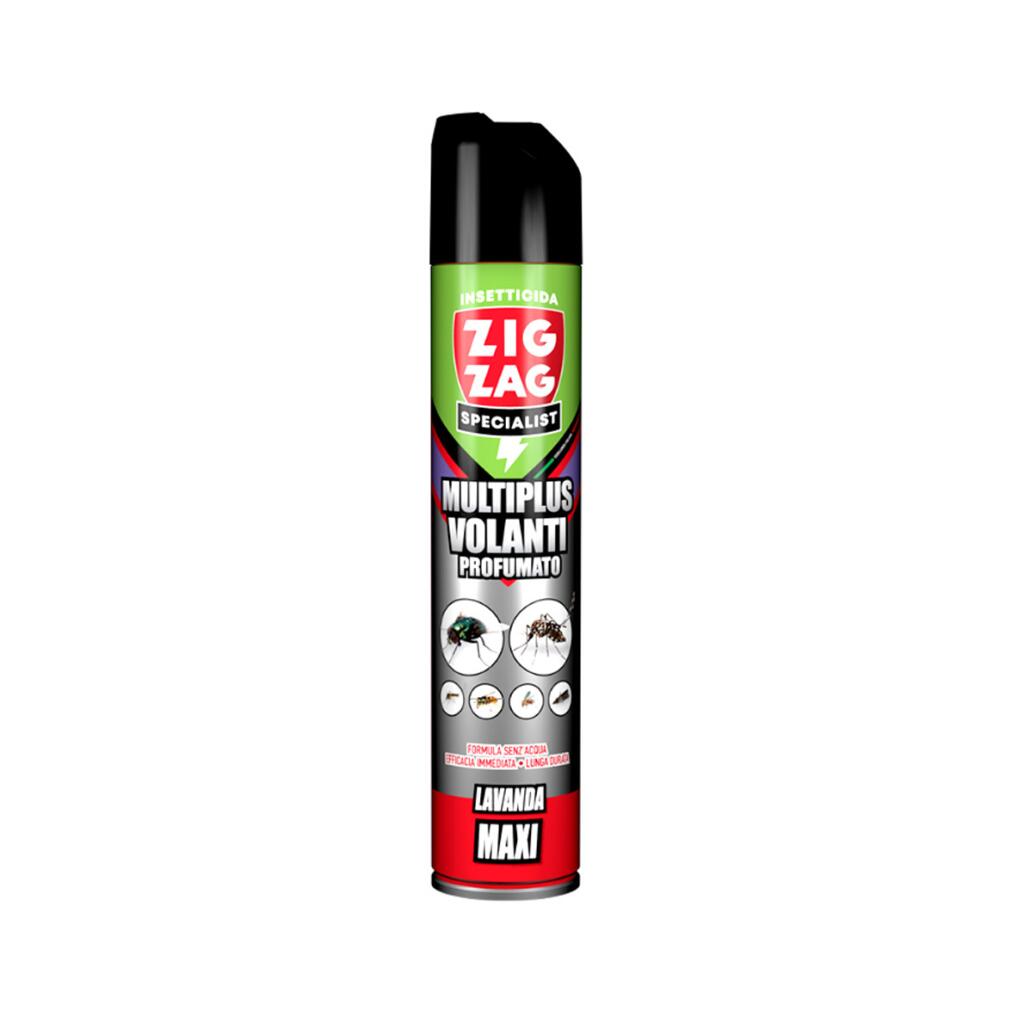 Insetticida Zig Zag Mosche & Zanzare maxi lavanda da 750ml