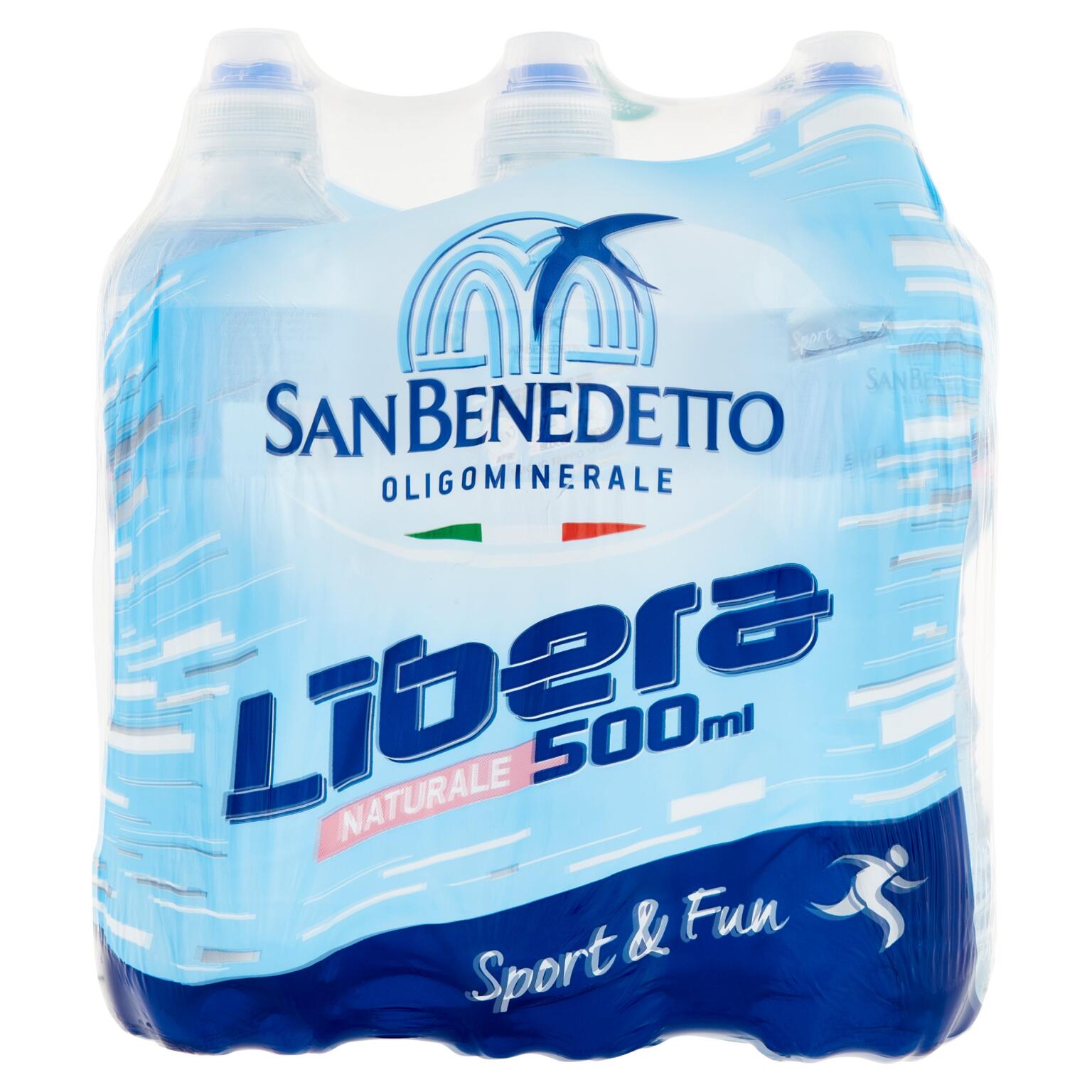 Acqua naturale libera Cl50x6 San Benedetto