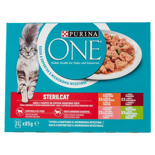 Purina One umido sterilcat 12x85g