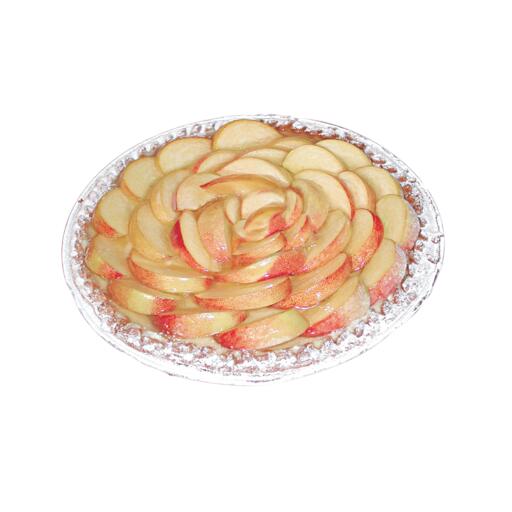 Crostata di pesche