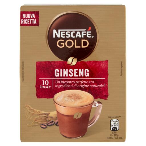 Nescafè caffè golosi ginseng 10 bustine 70g