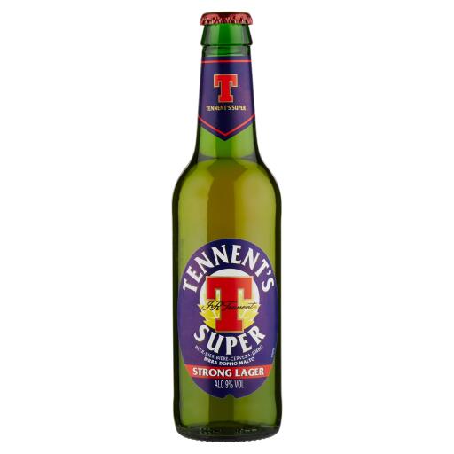 Birra Tennent's Super 355ml bottiglia