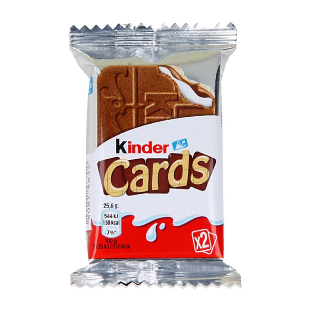 Kinder cards t2 25,6g