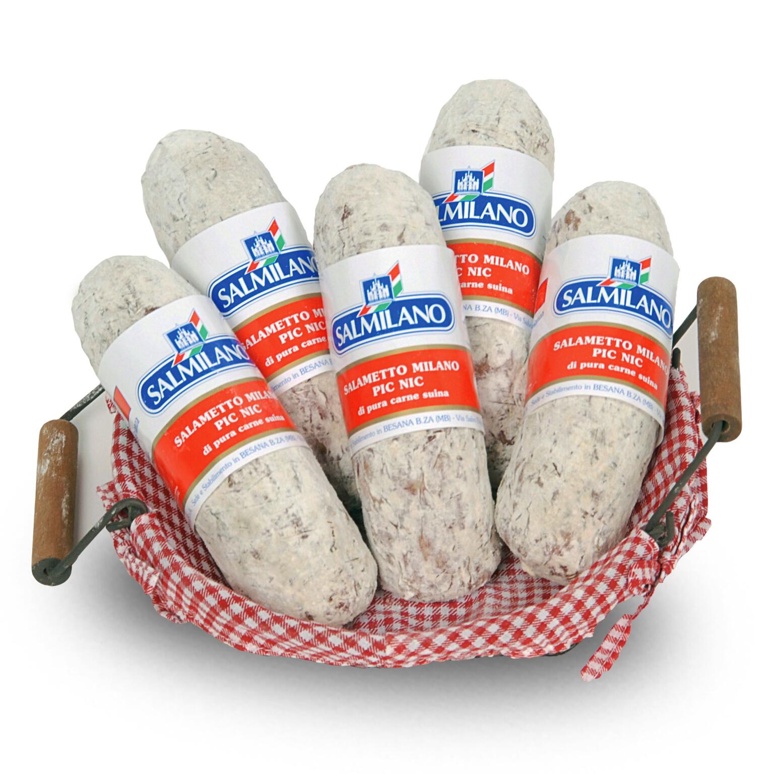 Salametto Milano puro suino Salmilano