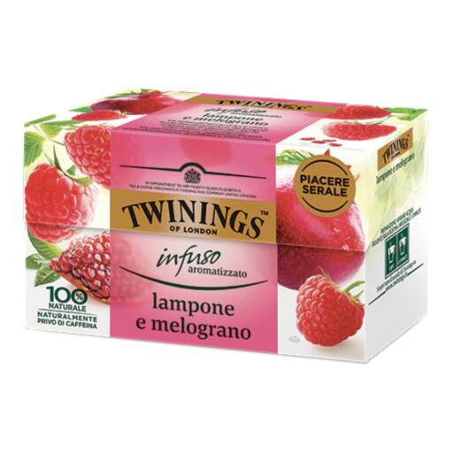 twining infuso lampone&melograno 20 filtri
