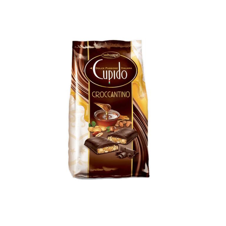 Croccantino al Cioccolato 90g busta Dolciaria Monardo
