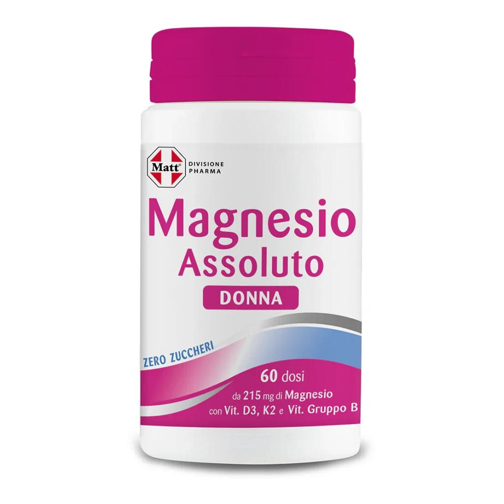 Magnesio Assoluto donna da 150g 60dosi