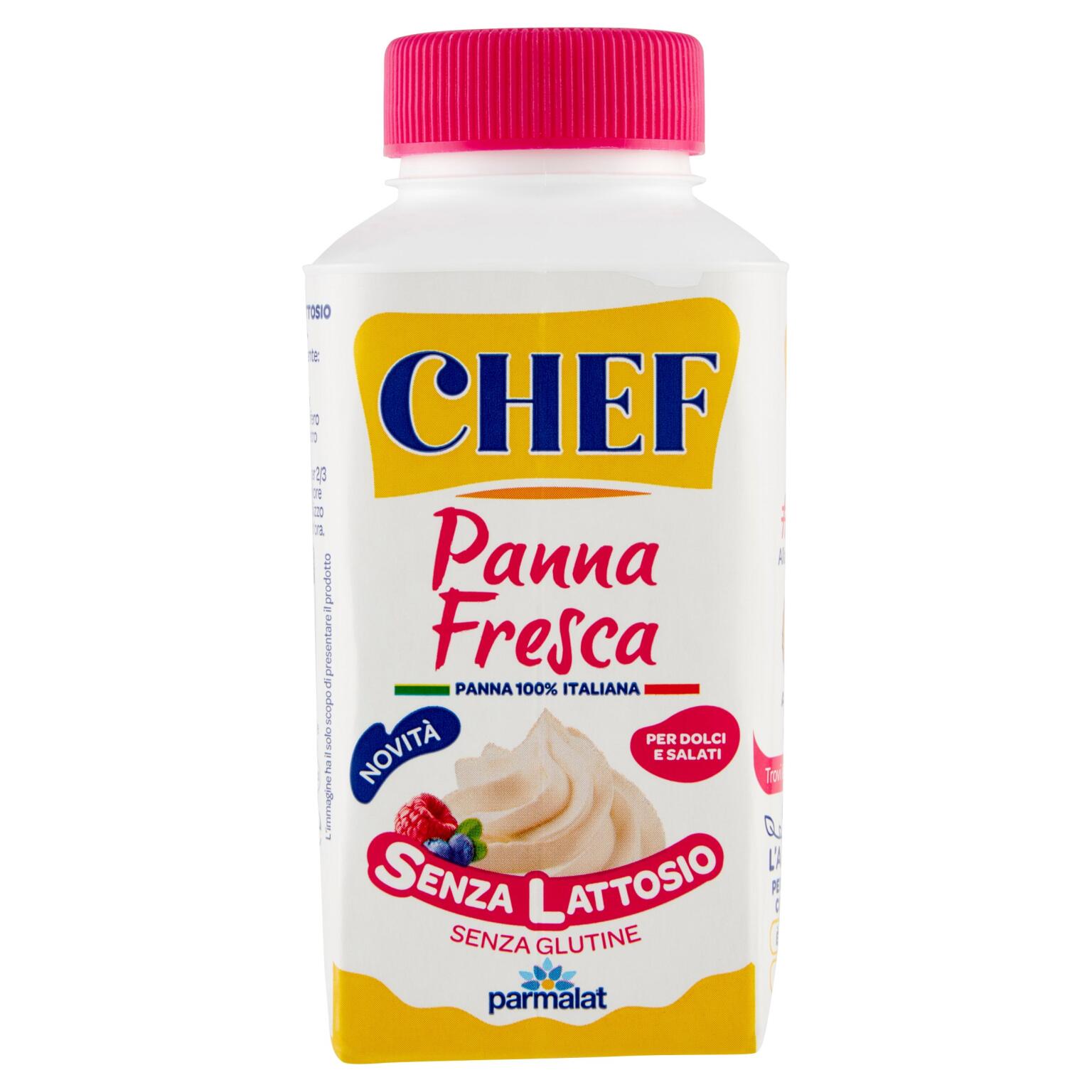 Panna Chef fresca 230ml Parmalat senza lattosio