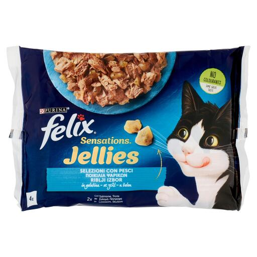 Feliz Sensations salmone e trota 4x85g
