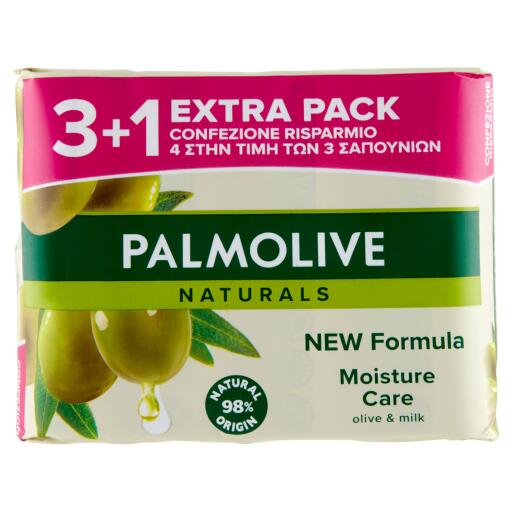 Saponetta Palmolive con oliva 4x90g