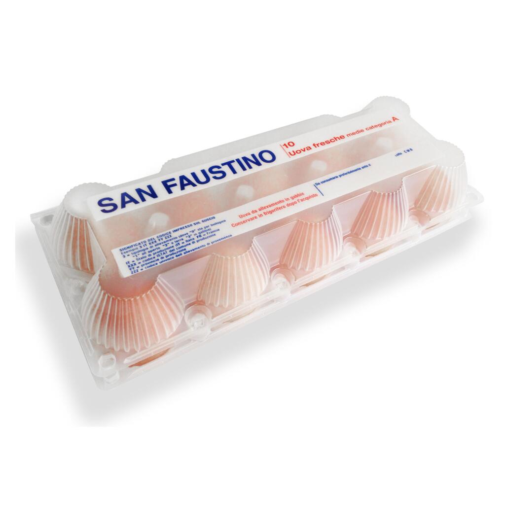 Uova x10 medie S.Faustino