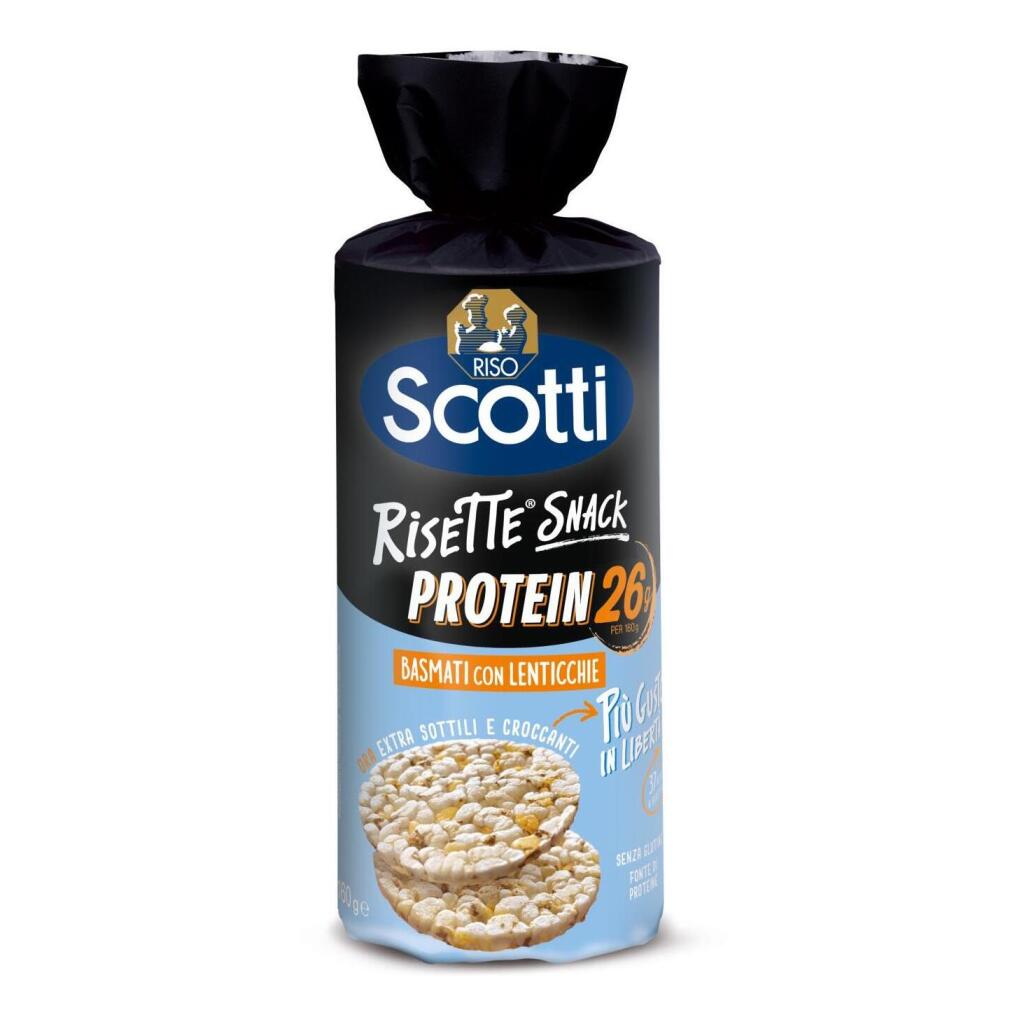 Risette snack protein 160g Scotti