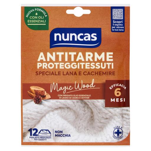 Antitarme Profumato 12 buste nuncas