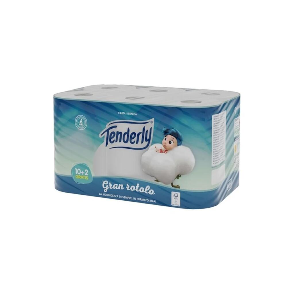 Carta igienica Tenderly 10+2 Gran rotolo