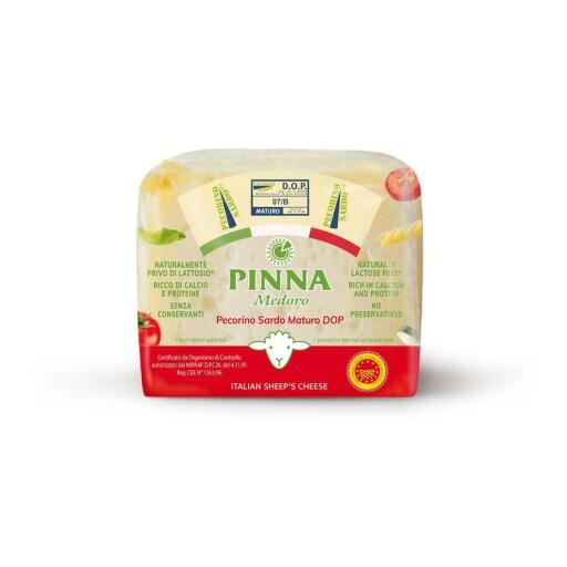 Pecorino Sardo maturo Dop 200g Medoro Pinna