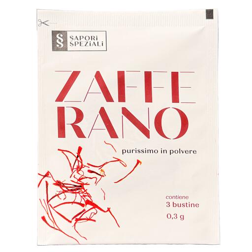 Zafferano 3 buste da 0,3grammi Sapori Spez.