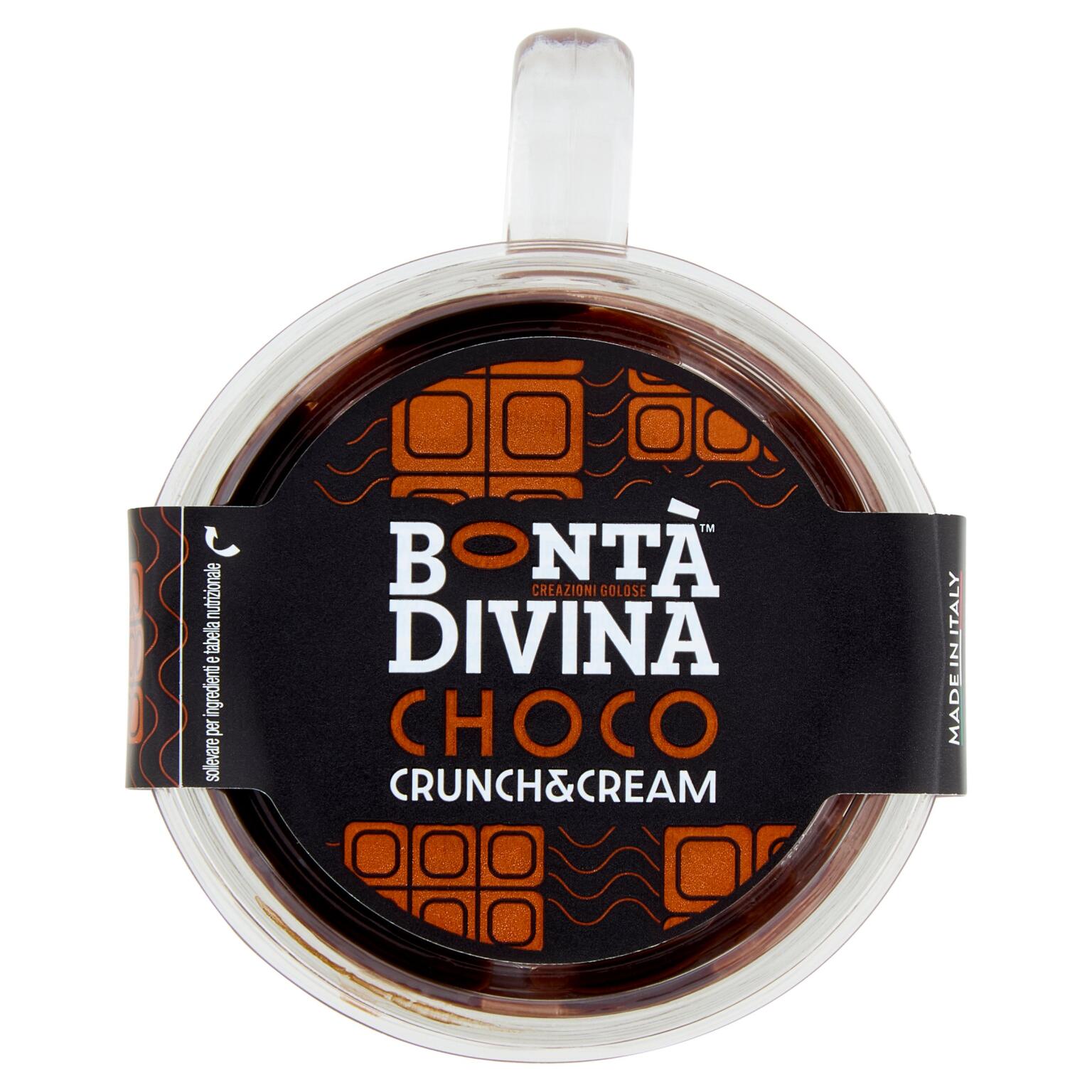 Tazzina Crunch&Cream 60g Bontà Divina