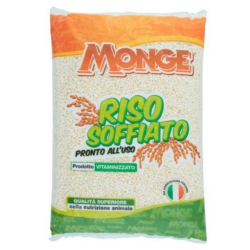 Riso soffiato per cane 1Kg Monge