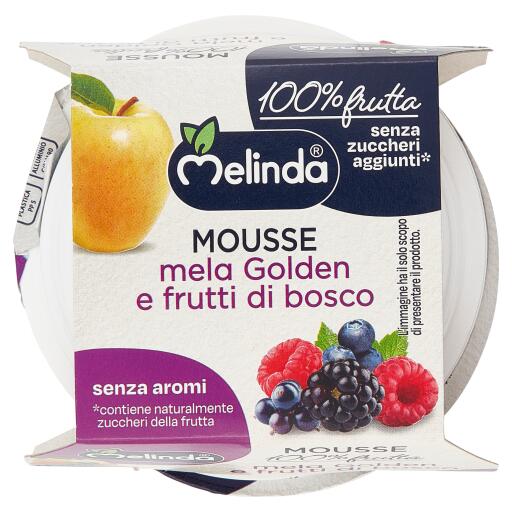 Mousse di Mela e Frutti di Bosco 2x100g Melinda