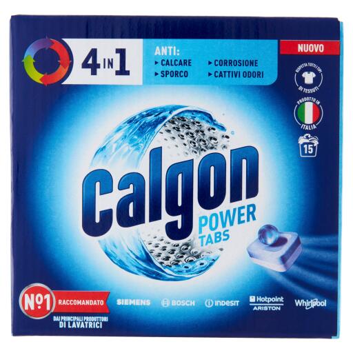 Calgon Tabs 4 in 1 x15 195g