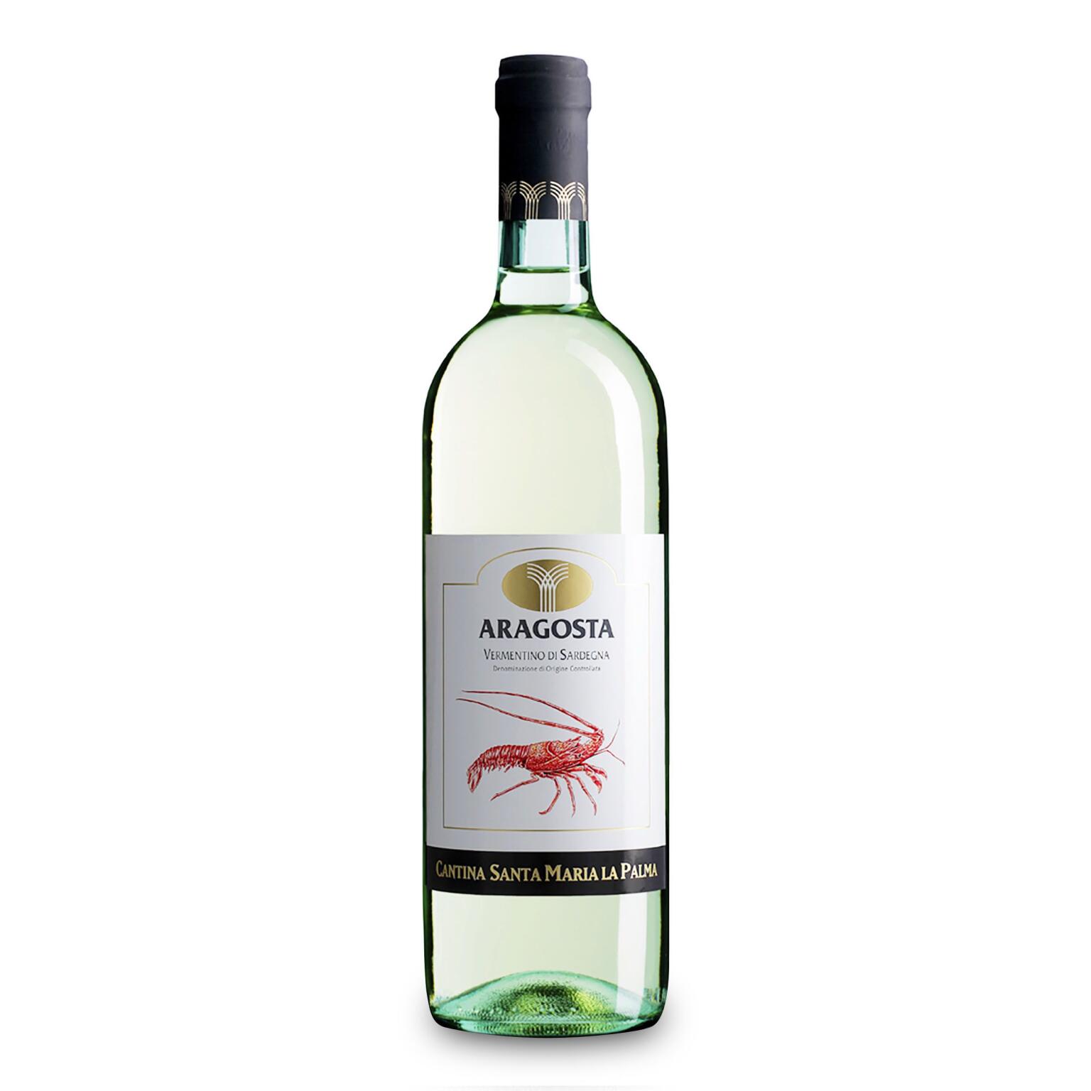 Vermentino di Sardegna Doc "Aragosta"cl.75 cantinaLa Palma