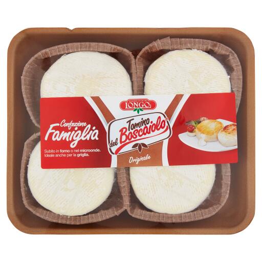 Tomino del boscaiolo 4 pezzi 360g Longo