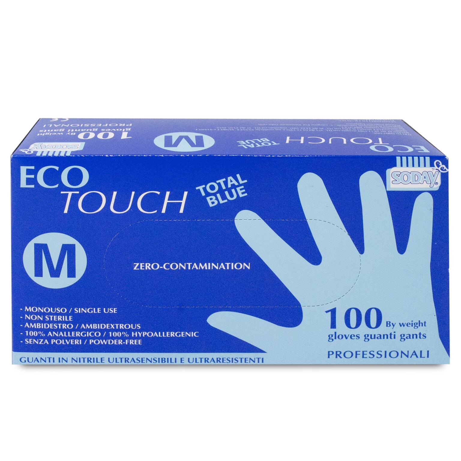 Guanti Nitrile Eco Touch 100pz Tg.M
