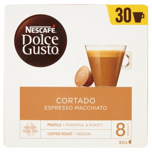 30 caps Dolce Gusto espresso macchiato 189g Nescafè