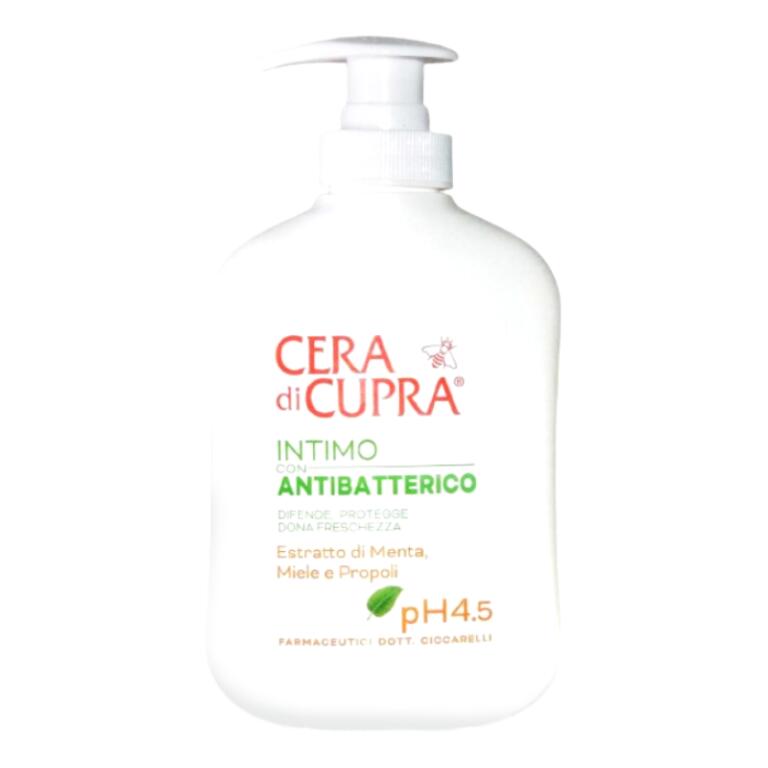 Detergente intimo Cupra antibatterico menta,miele e propoli da 200ml
