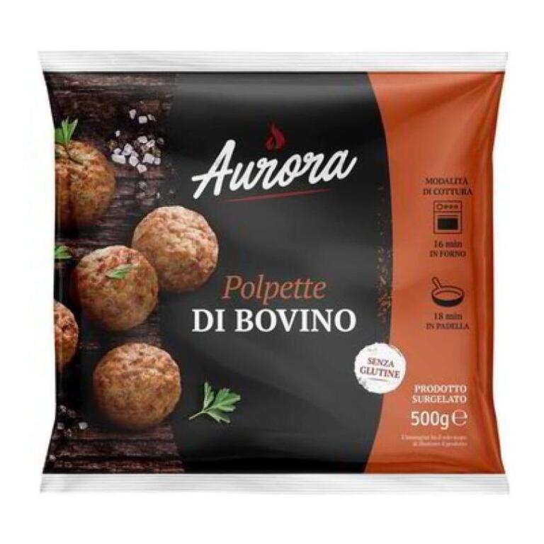 Polpette bovino 500g Aurora Il Sole