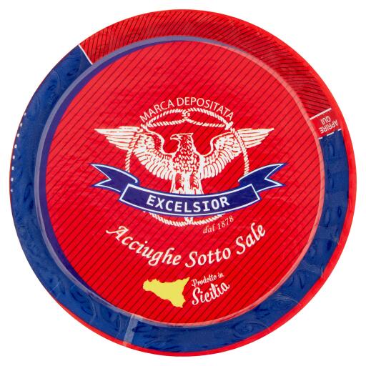 Acciughe salate Sicilia 850g Excelsior