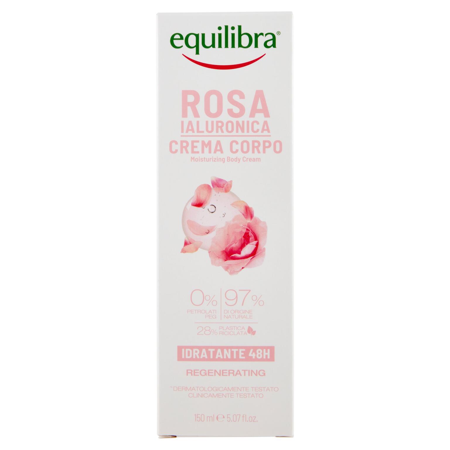 Crema Corpo Idratante 150ml Rosa Ialuronica