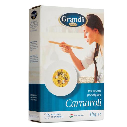 Riso carnaroli 1kg sottovuoto Grandi Riso